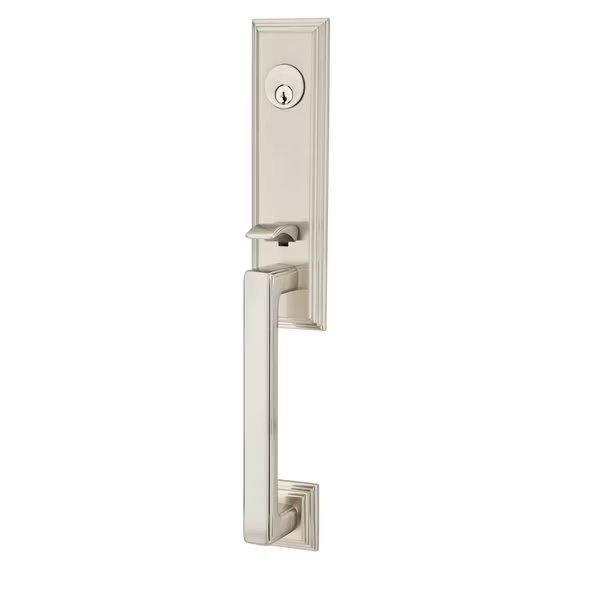 Satin Nickel Handleset, 4211TUS15LH, EMTEK, Mfr# 4211TUS15LH